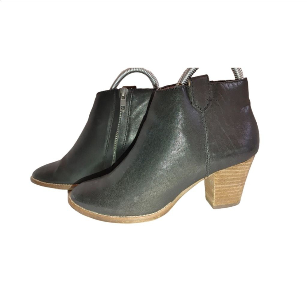 Madewell Billie Leather Booties Size 5
